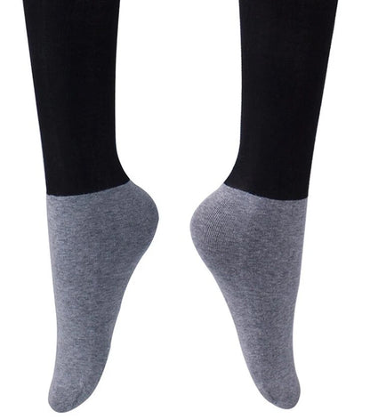 3 Pairs  high  Quality Men's Equestrian Socks - Combed Cotton Classical Gray Socks @ ghoddosh.com