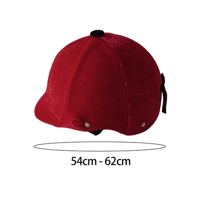 Lightweight Starter Horse Riding Helmet, Adjustable Equestrian Safety Hat @ ghoddosh.com