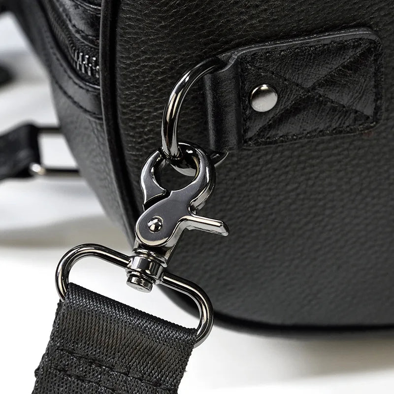 Luxury Genuine Leather Men  Women   Cow Leather Bag - Ghoddosh