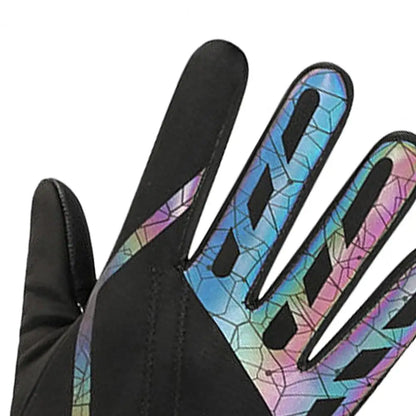 Men Reflective Motorcycle Gloves Guantes Moto Motorbike Motocross Riding Gloves Moto Breathable Riding Gloves