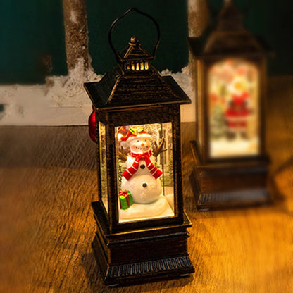 1PC  Christmas Square Wind Light - Night Light Christmas  Desktop Decorative Light Box @ghoddosh.com