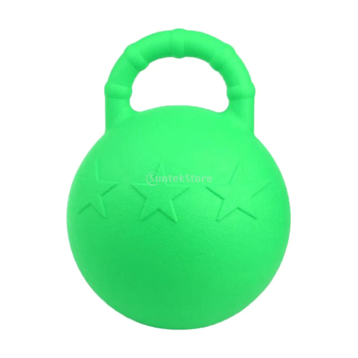 Fruit Scented  Heavy Duty Horse Chew Rubber Ball  / Equine Solid Game Ball 25/28cm