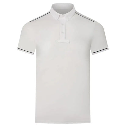Men's Equestrian Short Sleeve Performance T-Shirt - Horse Riding Competition Top @ ghoddosh.com
