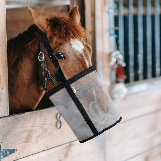 Heavy Duty Mesh Feed Bag for Horses