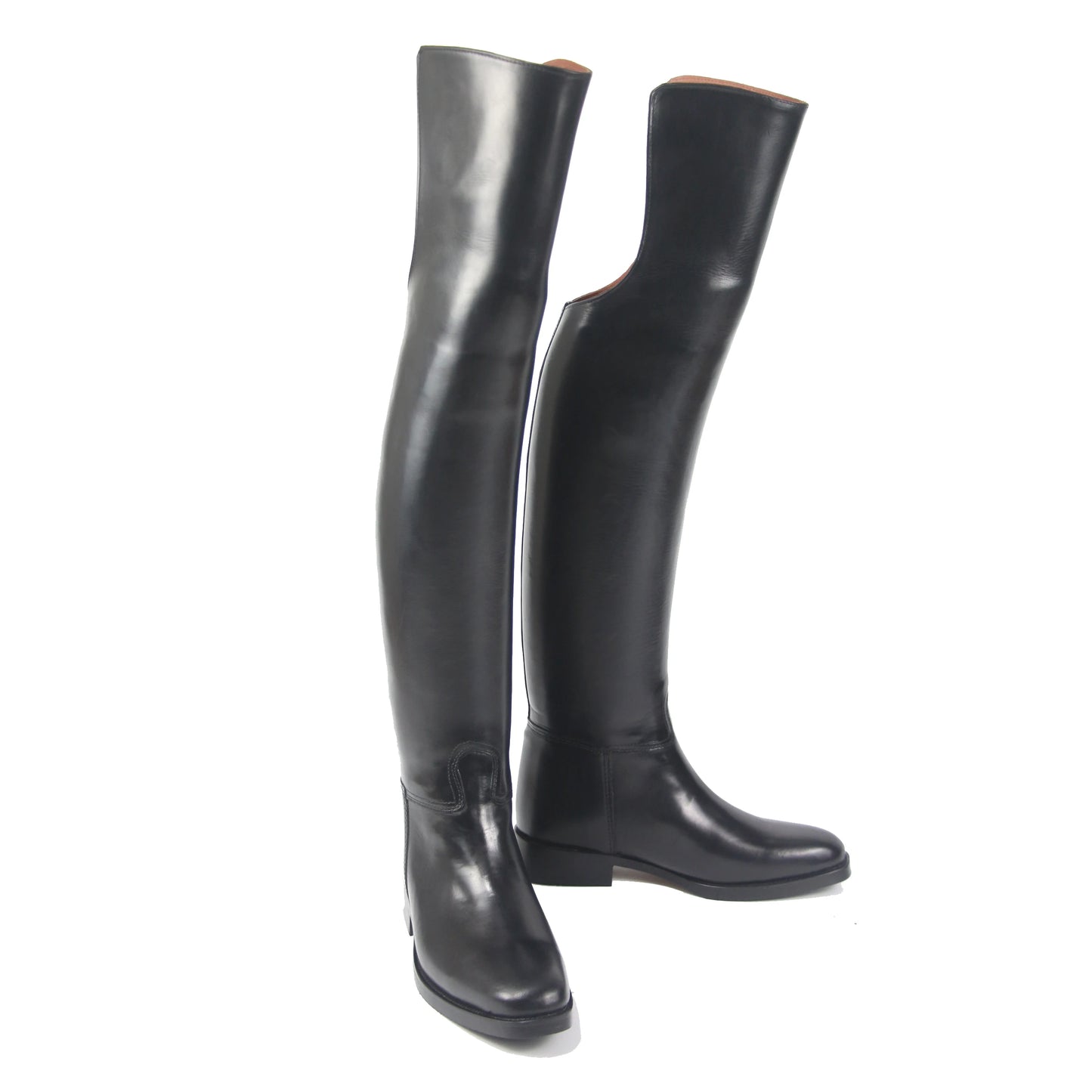 Premium Cowhide Dressage Boots – Overshine Leather, Calf-Lined & Made-to-Measure . Ghoddosh

