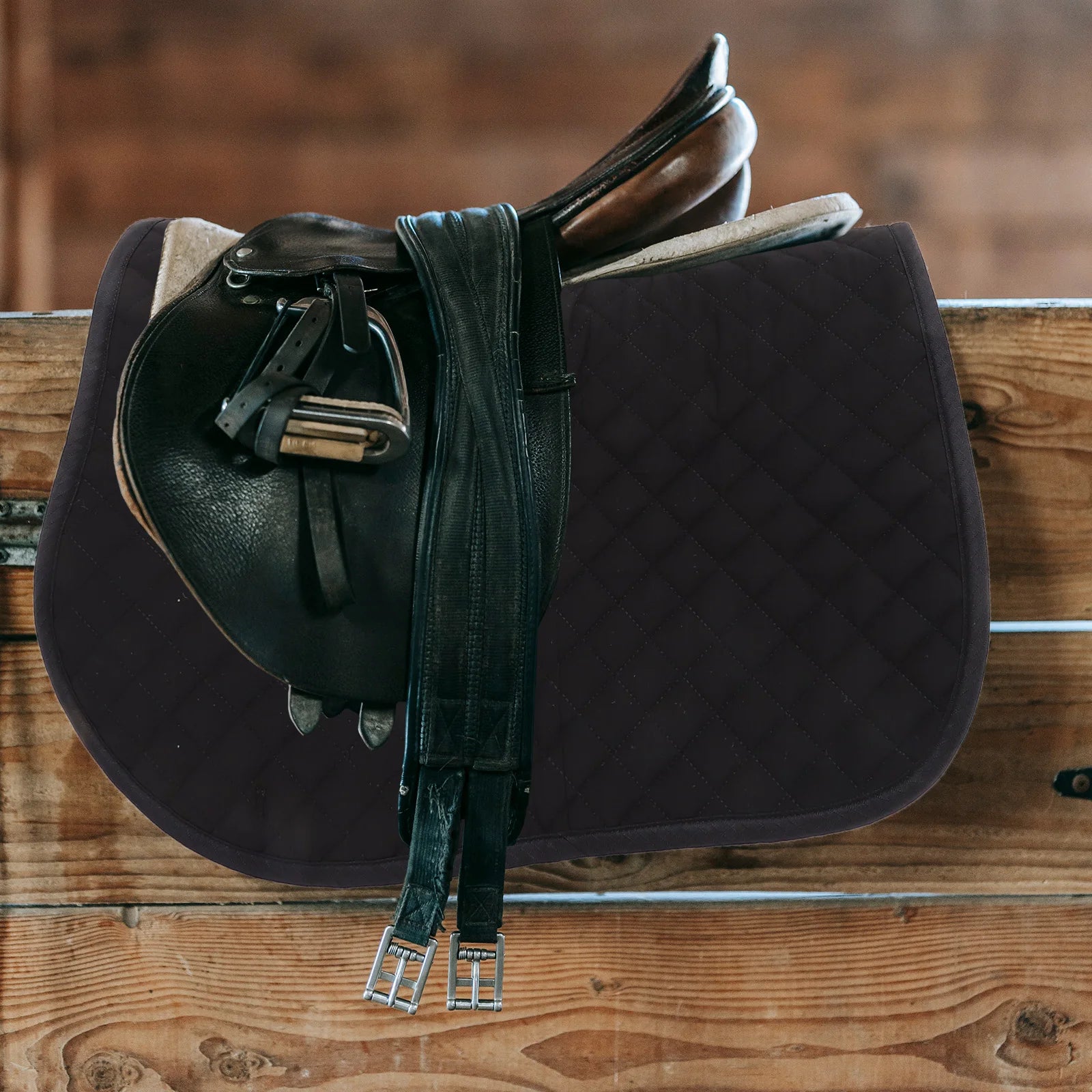 Horse  Eva Cotton  Polyester Breathable Soft Anti-Skid Thick Horse Saddle Pad @ ghoddosh.com