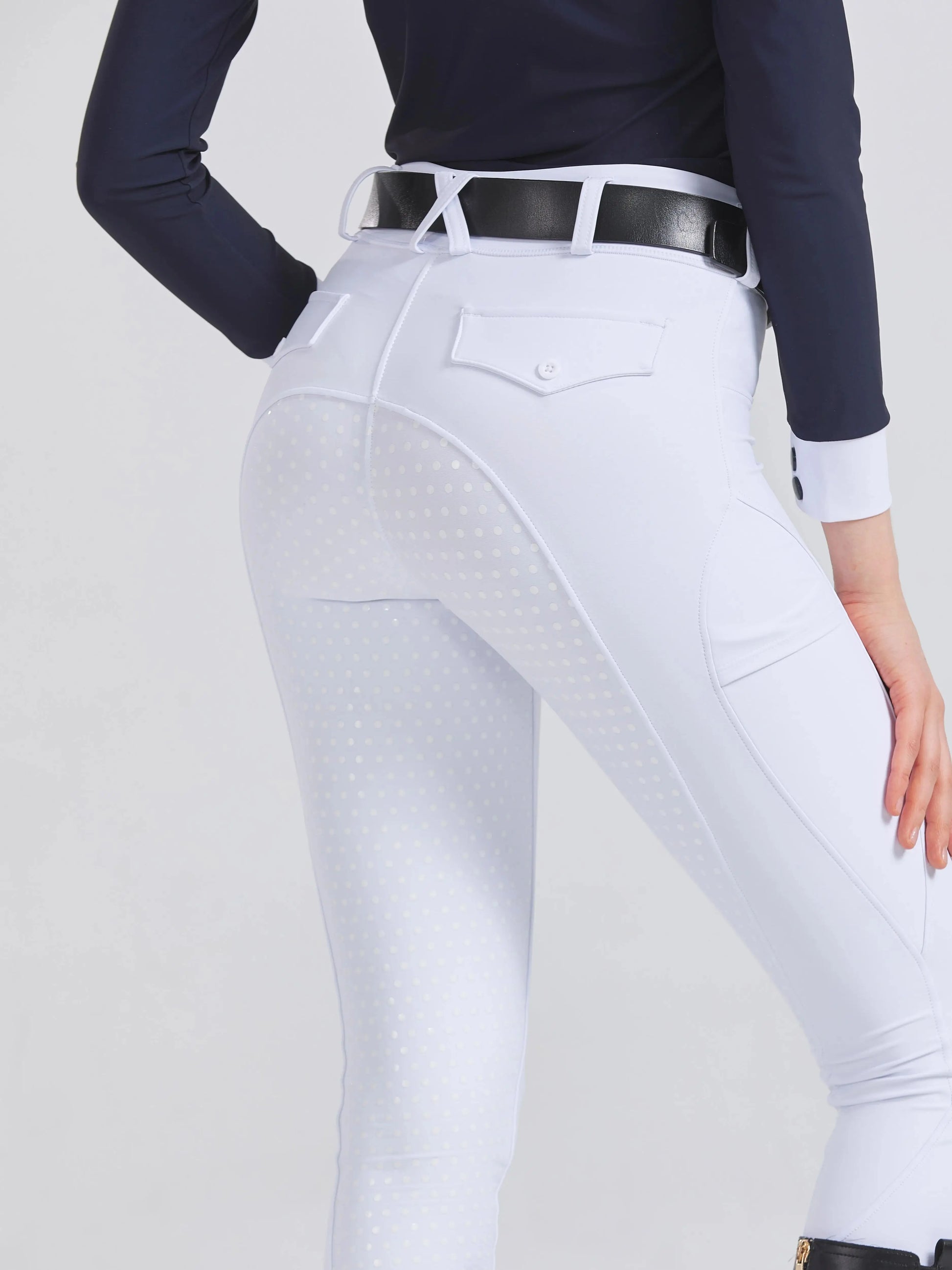 Professional horse riding pants silicone anti-slip quick-dry tight-fitting cycling sports pants for equestrian exams