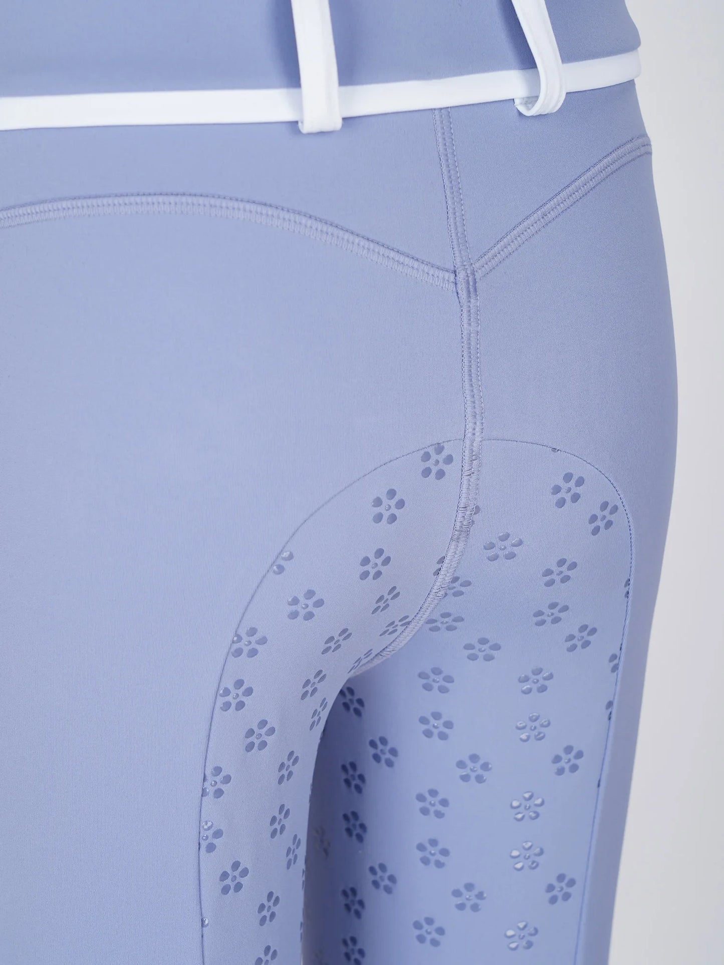 Girls Full Seat Equestrian Leggings  Non-Slip Horse Riding Pants with Pockets
