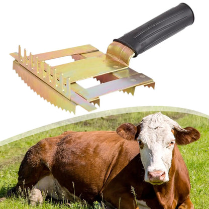Livestock Shedding Portable Comb - Animals shedding Tool for Dog, Bull Sheep, Cow, Horses . @ghddosh.com