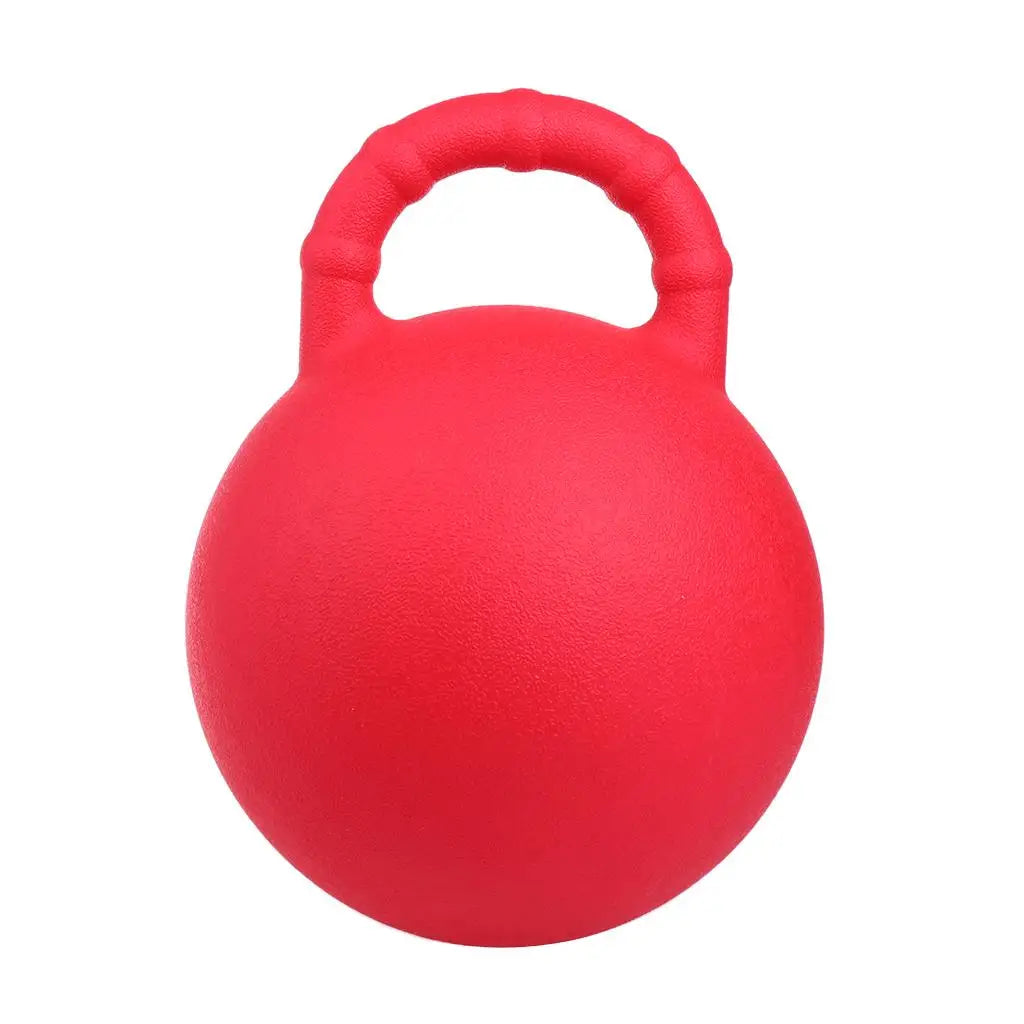 Fruit Scented  Heavy Duty Horse Chew Rubber Ball  / Equine Solid Game Ball 25/28cm