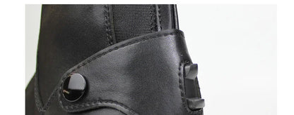Genuine Leather Professional Equestrian Boots /Horse Riding Cowhide Long Boots