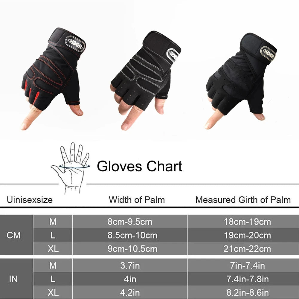 Riding Unisex Half-Finger – Non Gloves
