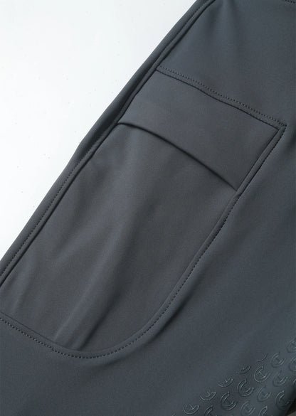 Professional Men's Equestrian Pants / Full Silicone Anti-Slip Horse Riding Pants . Ghoddosh