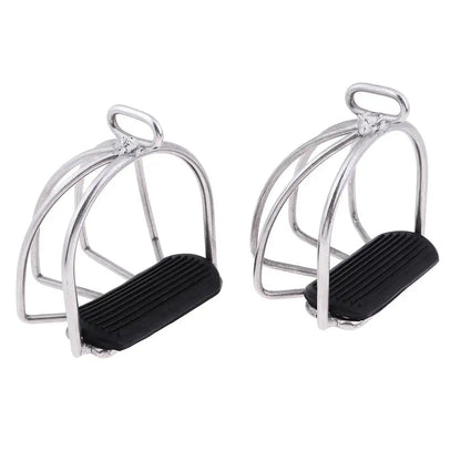 English Style Horse Riding  English Stirrups , Stainless Steel  with Wide Toe Cage . Ghoddosh