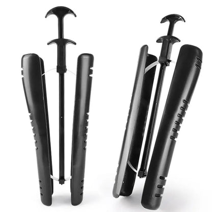 1PC Plastic Long Boot Tree Stand with Hanging Handle - Shoe Organizer & Shaper for Tall Boots @ ghoddosh.com