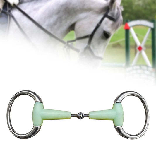 Horse Ring Bit  - Practical Lightweight, Apple Flavor Fragrance , Circle for Track and Field Training - Ghoddosh
