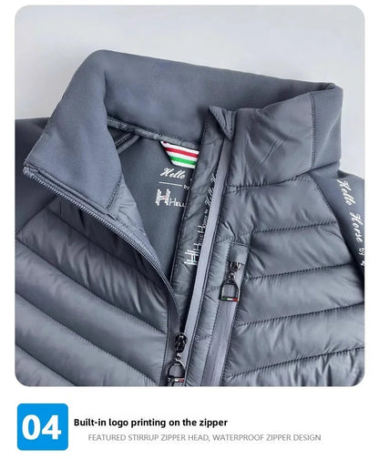 Hello Horse Unisex Equestrian  warm , Lightweight , Horse Riding Training Jacket With Stirrups Zip Shape @ ghoddosh.com