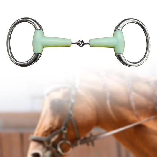 Horse Ring Bit  - Practical Lightweight, Apple Flavor Fragrance , Circle for Track and Field Training - Ghoddosh