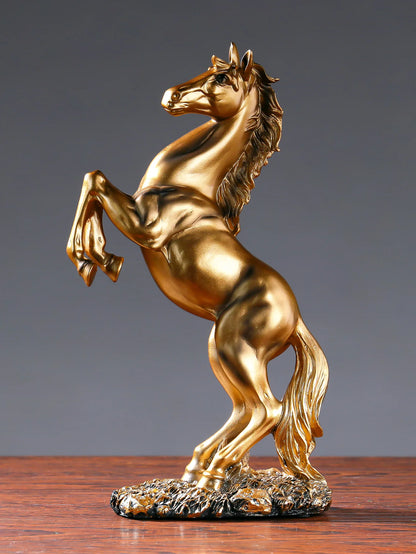 European Style Home Resin Horse Statue, Horsey Decoration @ghoddosh.com