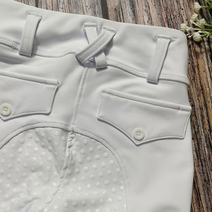 Girls’ Full‑Seat Silicone Equestrian Breeches – Durable, Comfortable & Stylish
