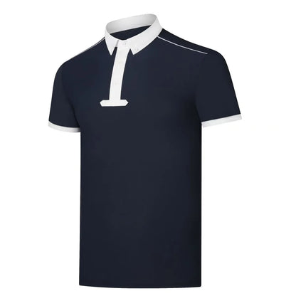 Men's Equestrian Short Sleeve Performance T-Shirt - Horse Riding Competition Top @ ghoddosh.com