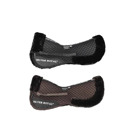  Equestrian Edged Half Pad Saddle / Horse Riding Saddle Pad @ ghoddosh.com