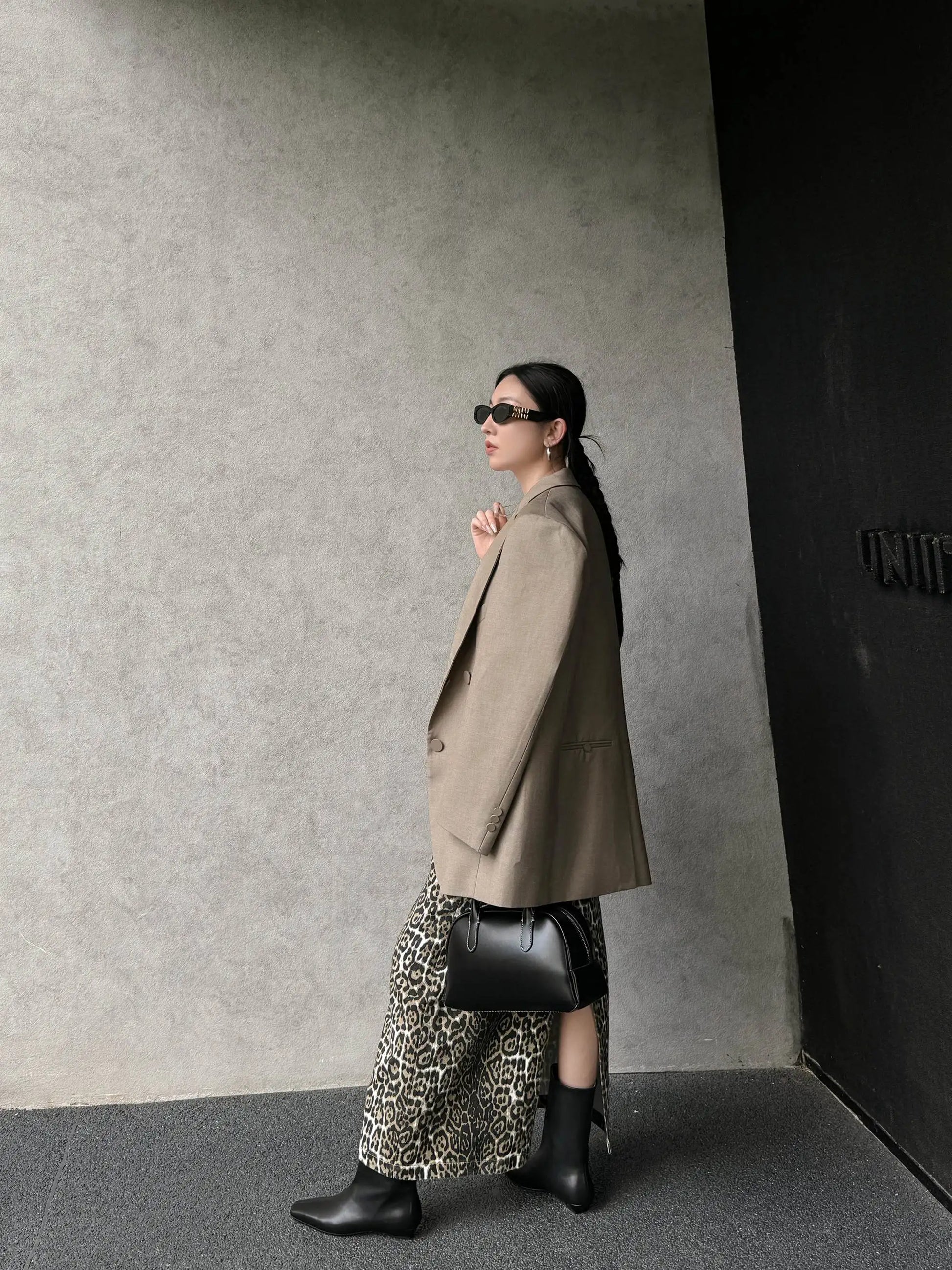 Suede Square Toe Low‑Heel  |  Casual & Modern Ankle Boots - Ghoddosh