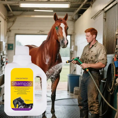 1L of Horse Shampoo and Shower Gel  Mane & Tail Body Wash  @ ghoddosh.com