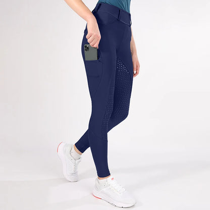 Horse Riding Pants  Women Equestrian  Full Seat Silicone Breeches - Ghoddosh