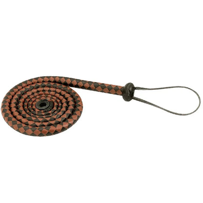 Equestrian  high quality , 240CM Genuine Leather Horse Whip . Ghoddosh