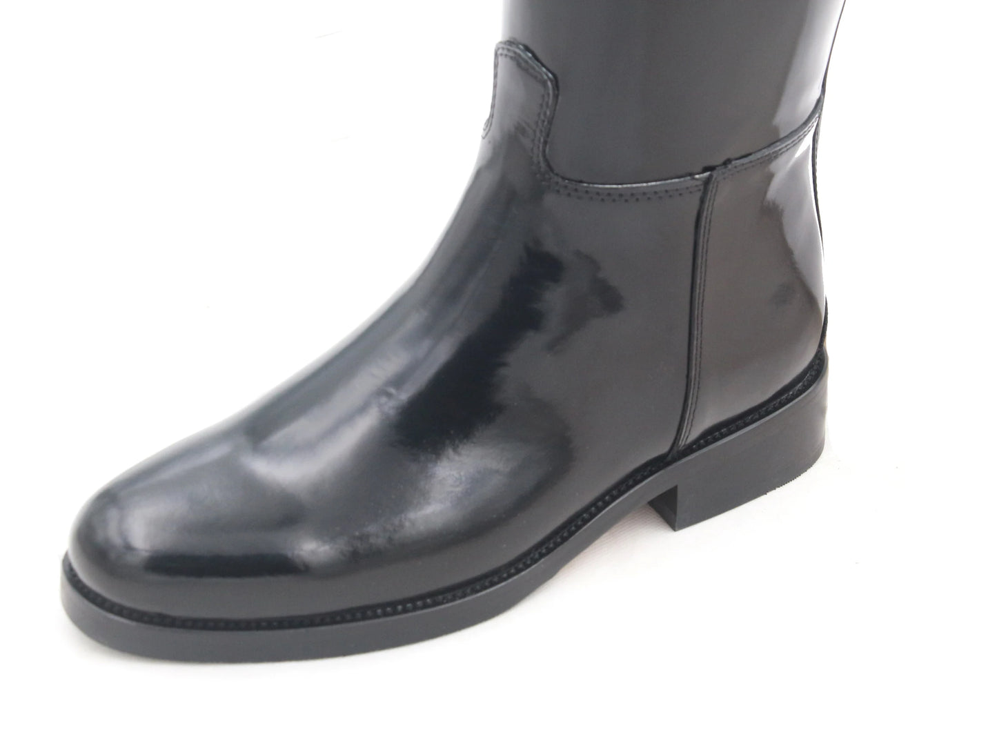 Equestrian / Horse Riding Unisex Boots / Back Zipper / Bright Cow Leather Lining Dressage