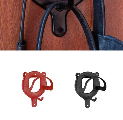 Horse Stable Hanging Rack features durable iron hooks