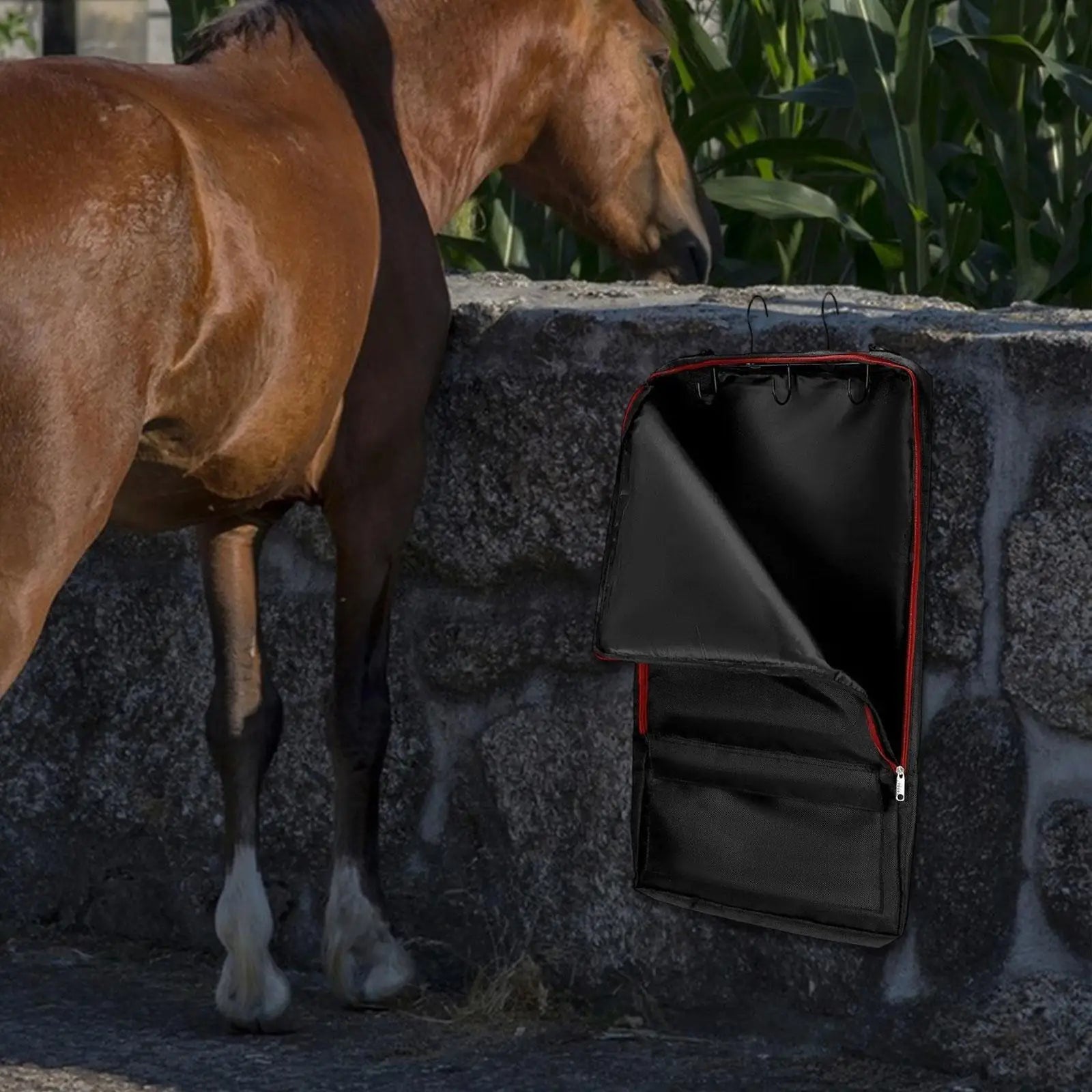 Bridle Bag for Horses with Hooks @ ghoddosh.com