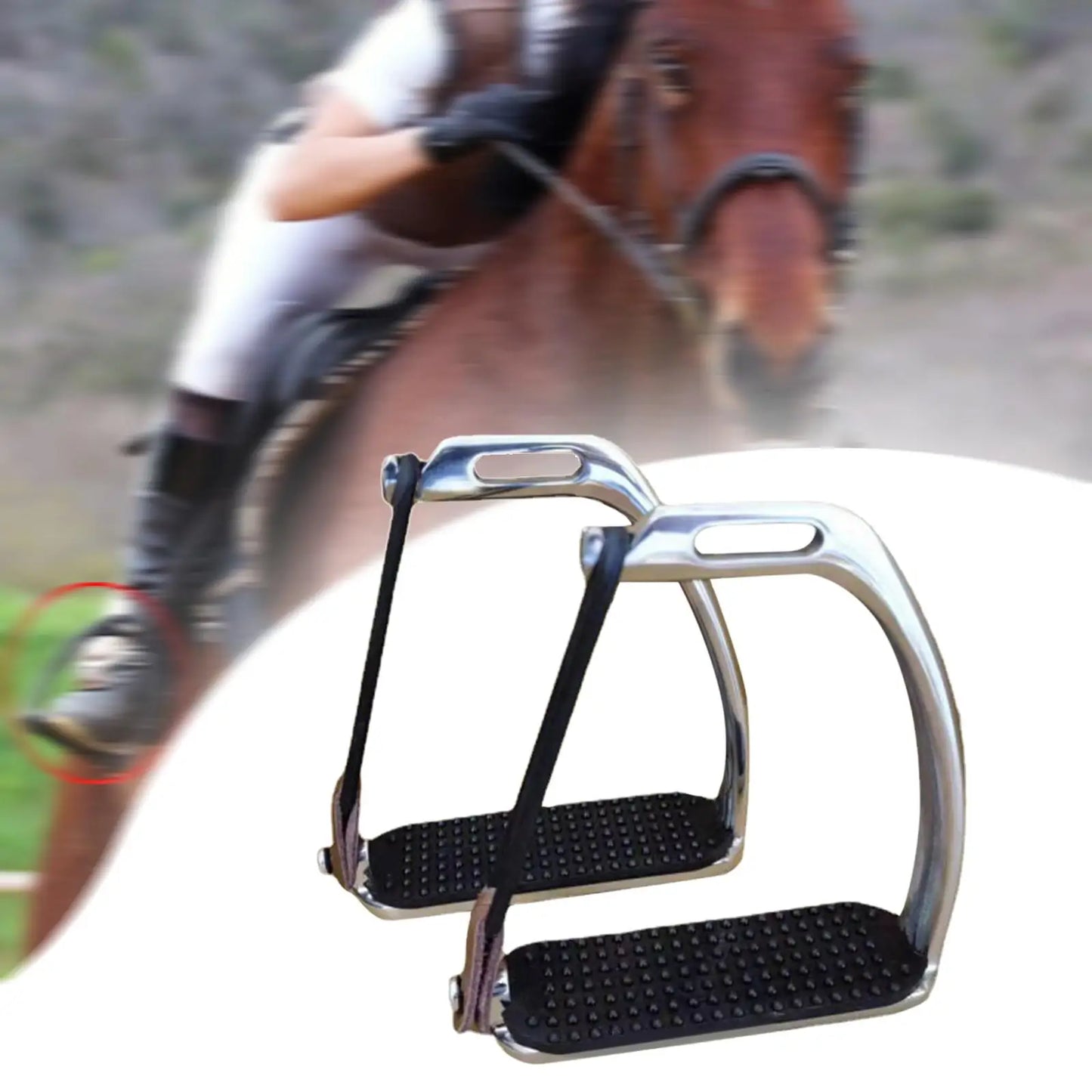 Lightweight Thickening High Strength Equestrian /Horse Riding Stirrups - ghoddosh.com