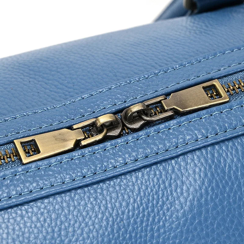 Luxury Genuine Leather Men  Women   Cow Leather Bag - Ghoddosh