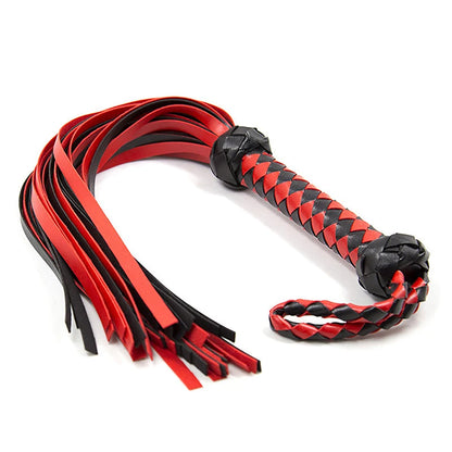 Equestrian Leather Horse Riding Whip With Woven Handle . Ghoddosh 