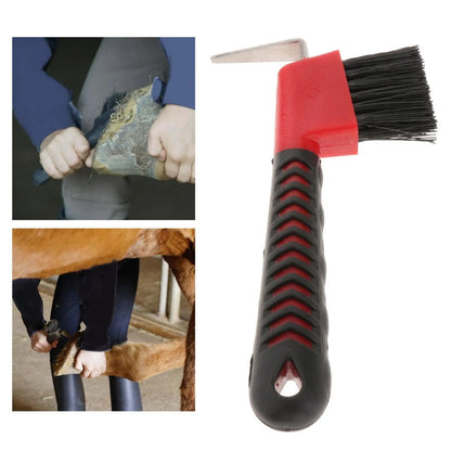 Horse Hoof Pick Brush grooming  Tool