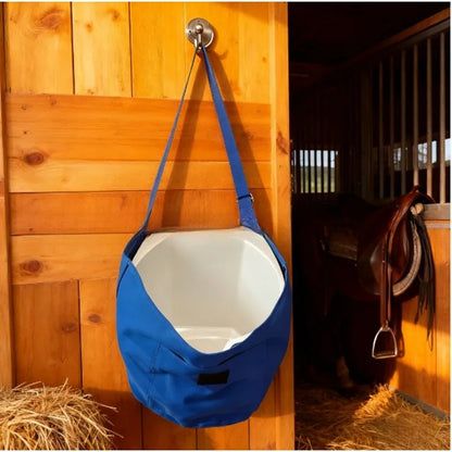 Premium Equestrian Stable Bucket Bag – Heavy Duty 900D Oxford Cloth Feed Bag @ ghoddosh.com