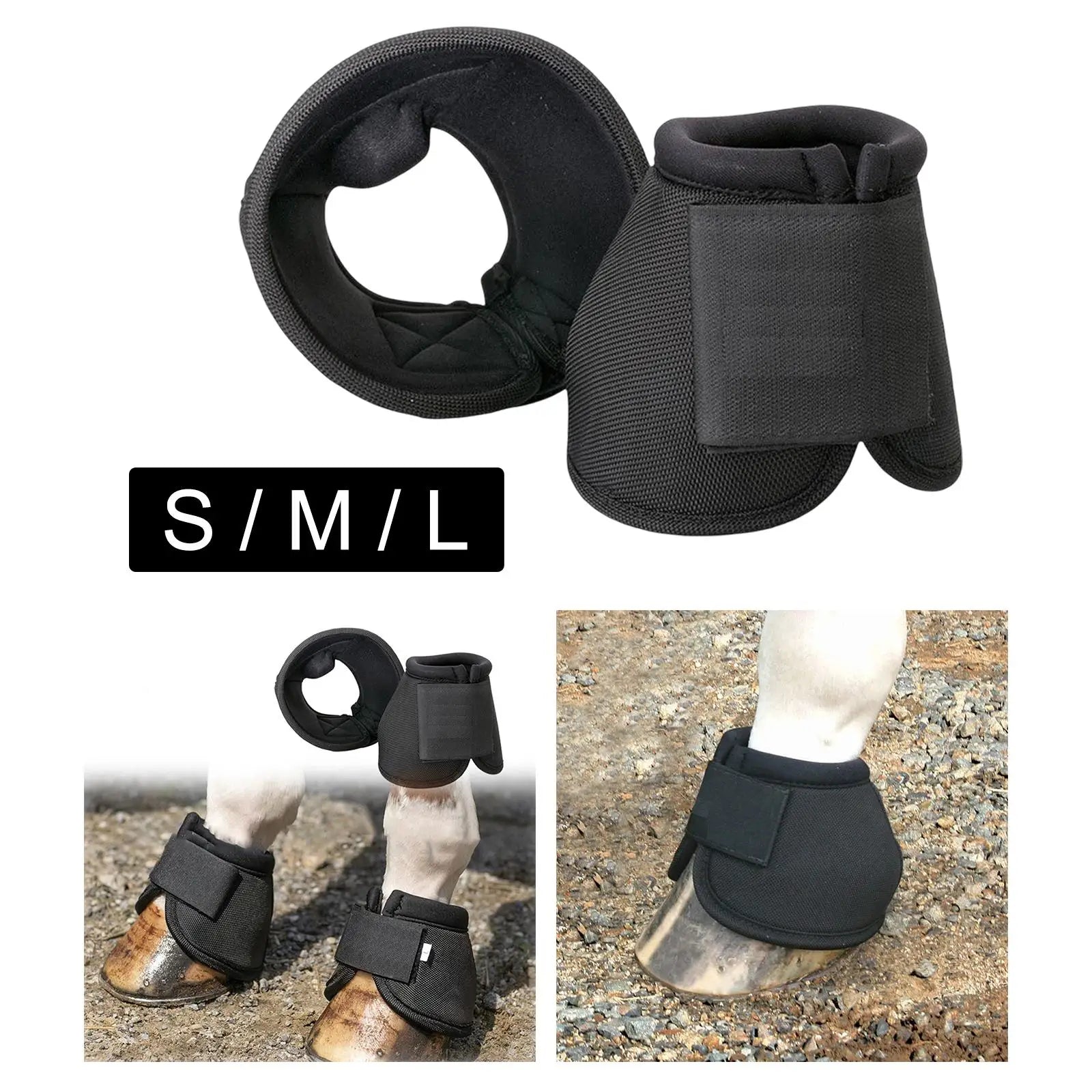 Long Lasting Horse Bell Boots No   Bowel Maximum Protection - Ghoddosh