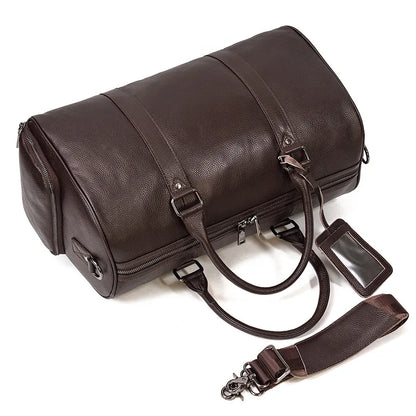 Luxury Genuine Leather Men  Women   Cow Leather Bag - Ghoddosh