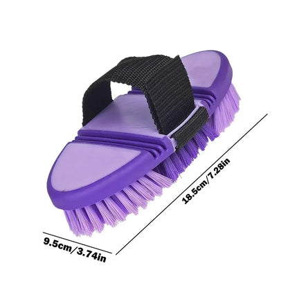 Horse Grooming Brush,  Flexible And Bendable Brush