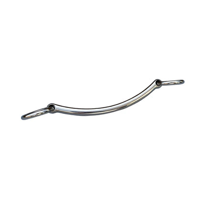 Stainless Steel  Snaffle Bit Small O-Ring Horse Bit 11.5   12.5 cm  @ ghoddosh.com