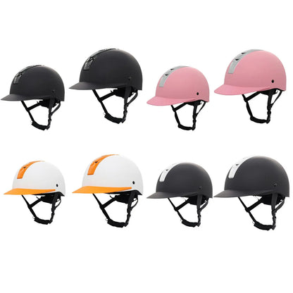 Equestrian  Adjustable Professional Helmet / Protective Gear  with Removable Liner Practical Riding Cap