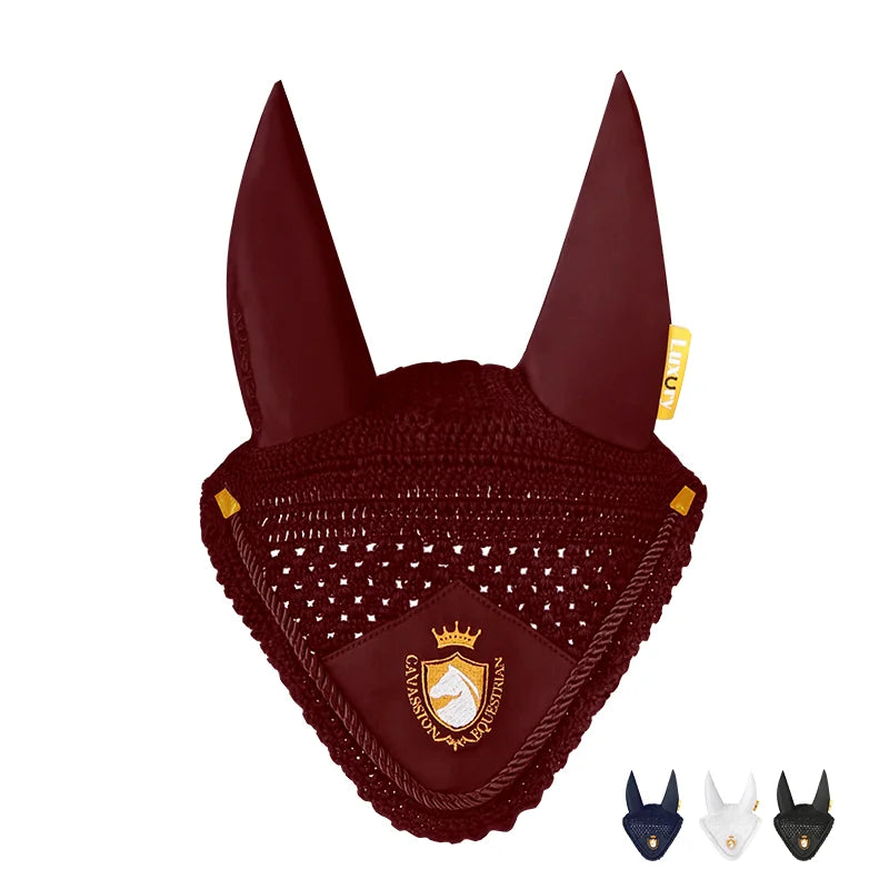 High quality brown Horse Ear Cover