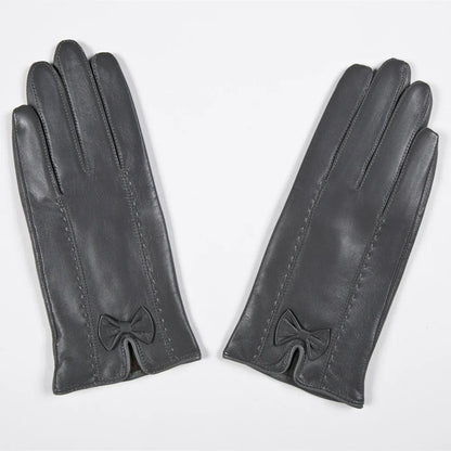 Genuine Leather  Premium Gloves for Women . Ghoddosh