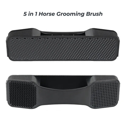 Multi Purpose , 5 in 1 ,  Horse Grooming Brush