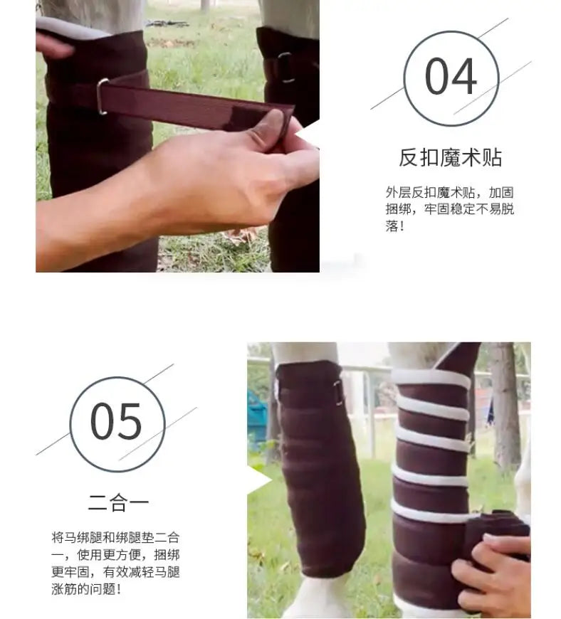 High Quality Horse Leg Knitted Stable Bandage