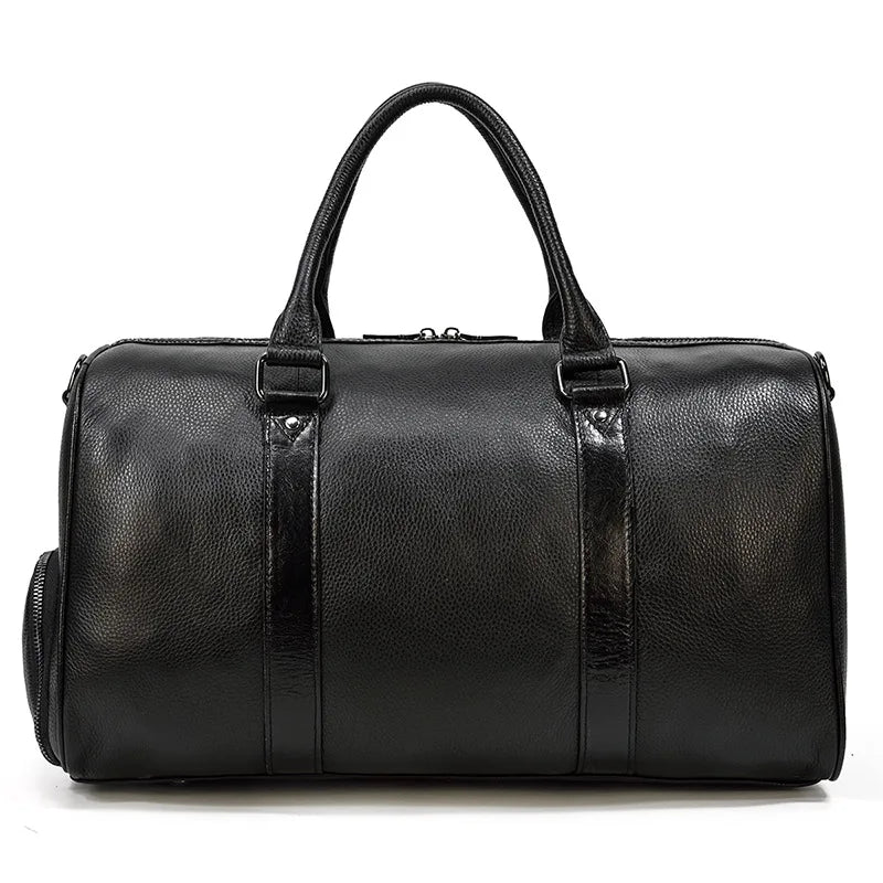 Luxury Genuine Leather Men  Women   Cow Leather Bag - Ghoddosh
