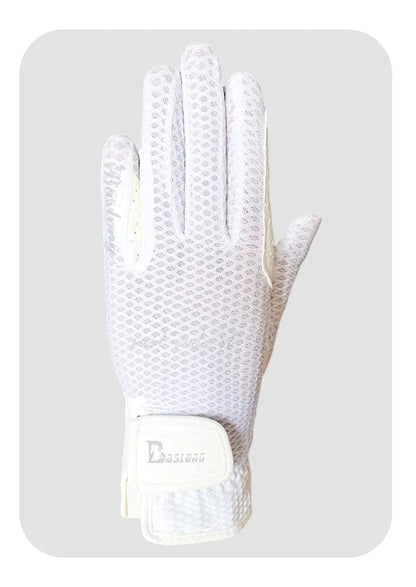 Unisex  Equestrian Gloves / Men's and Women's Riding  Hand-Centered Silicone Non-Slip Breathable Gloves . Ghoddosh 
