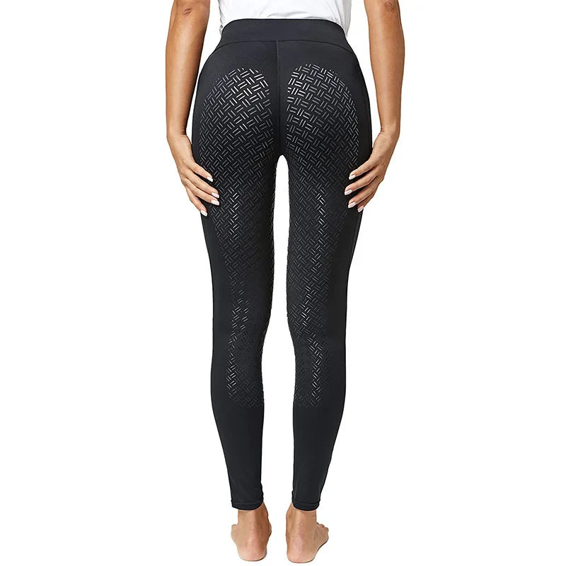 New 2025 Women Equestrian Pants - Full Seat Silicone High Elasticity Riding Pants - ghoddosh